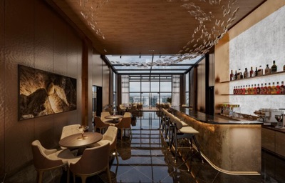 Rooftop sky bar